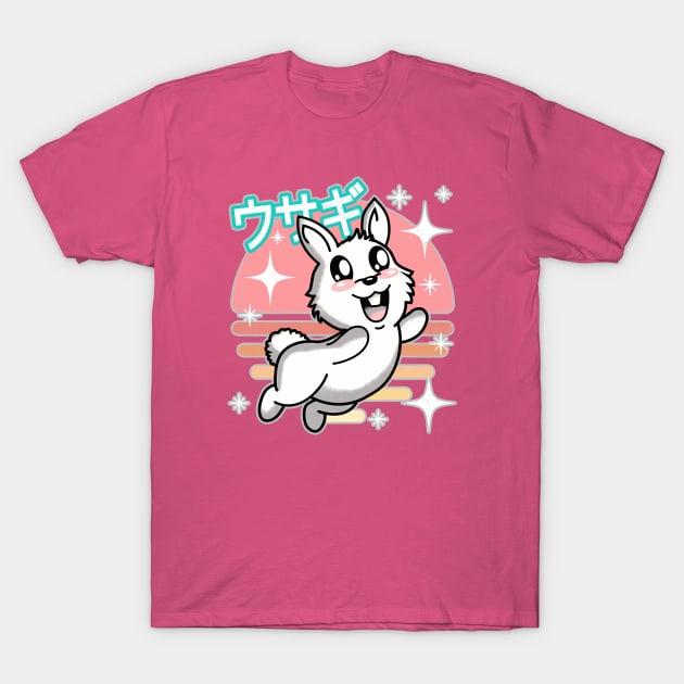 Kawaii Bunny T-Shirt by PalmGallery